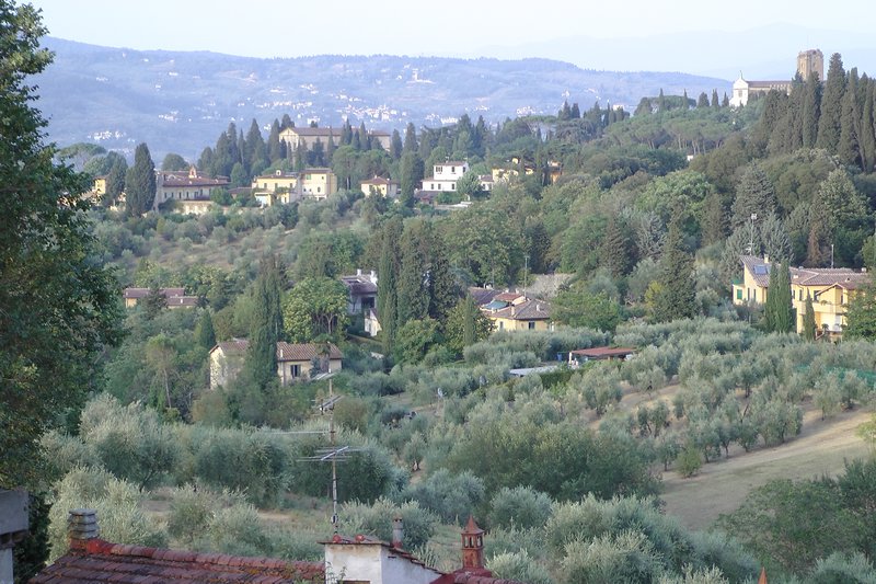 View Of Tuscan Cuntryside From Our Room