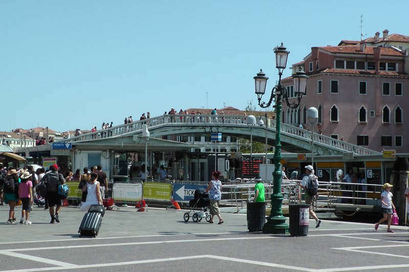Outside The Venice Train Station
