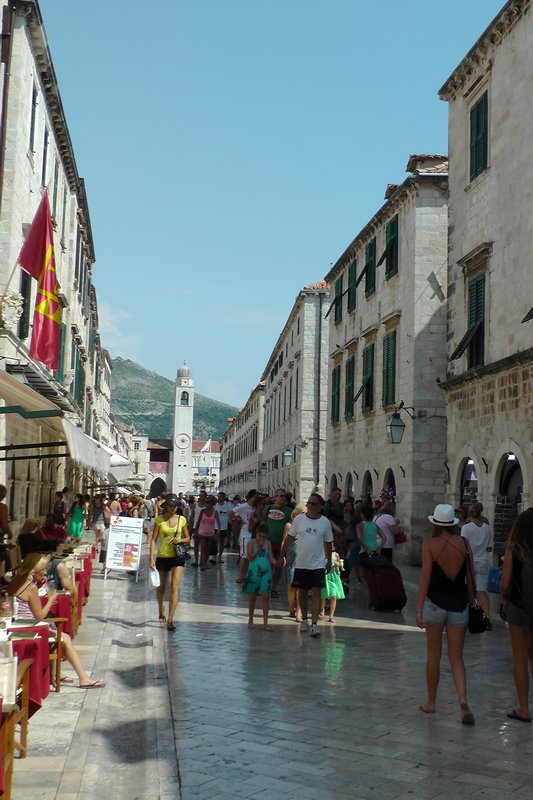 The Main Street Of The Walled City