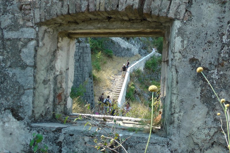 Old Window In The Fortress