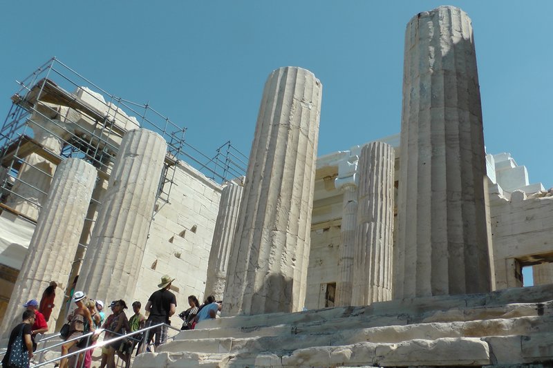 Entering The Acropolis