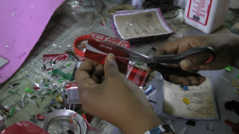 Using Old Soda Cans