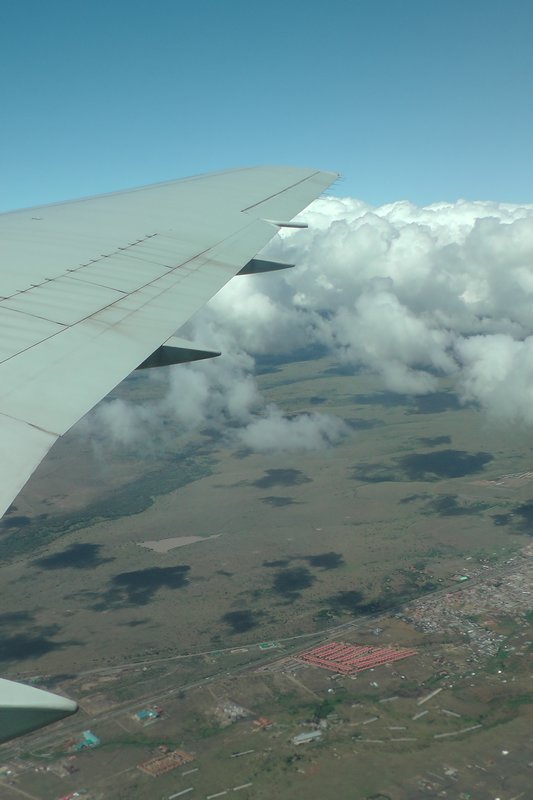 Somewhere High Above Kenya