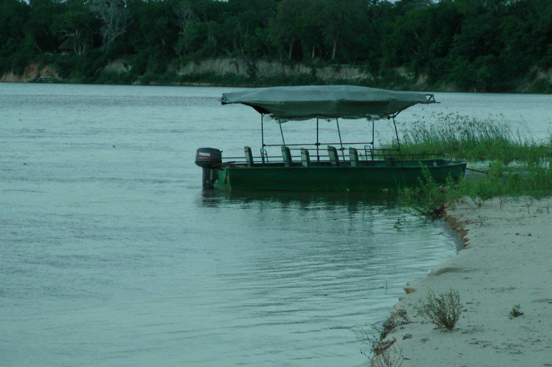 Our Boat For The River Safari