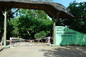 The Entrance To Selous