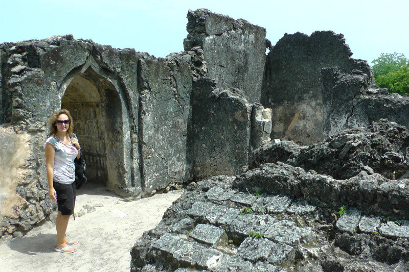 Dayna At The Kaole Ruins