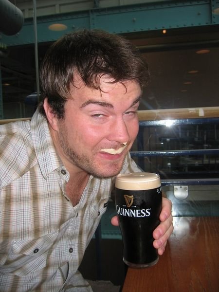 Guinness Moustache for Steve