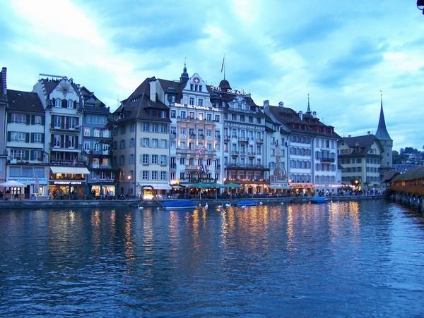 Waterfront in Luzern