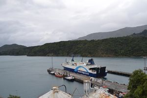 De boot naar Wellington