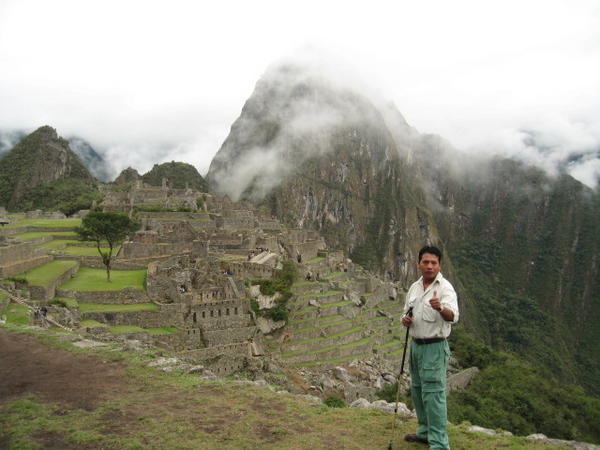 Persy in Macchu Picchu