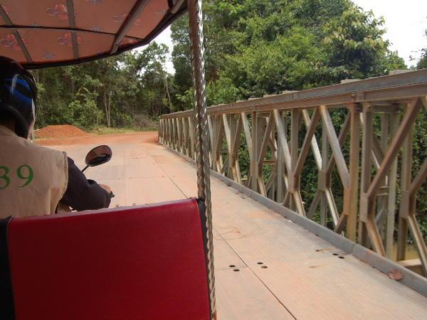 Our mode of transport through Angkor-