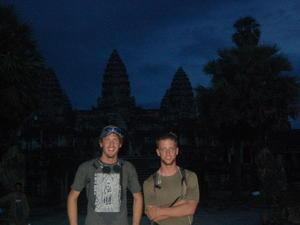 Angkor near sunset