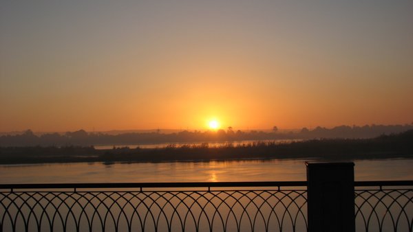 Sunrise at Edfu