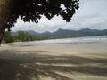 The view from my beach chair on Klong Prao Beach. Life is good.