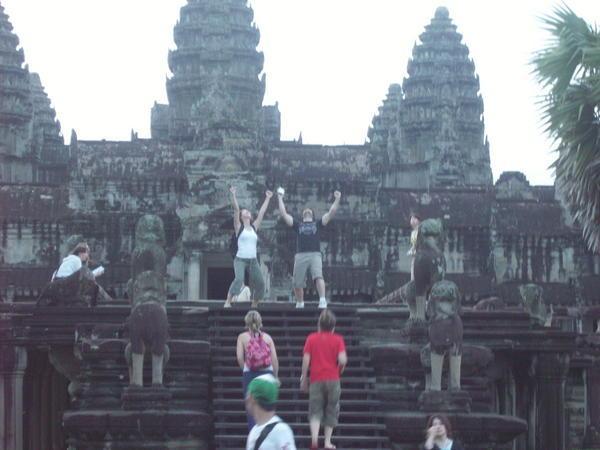 Holy crap, we're at Angkor Wat!