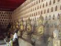 A view of one of the many walls at Wat Si Saket