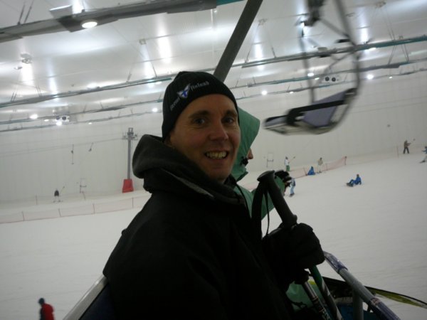 Indoor Dowhill Skiing