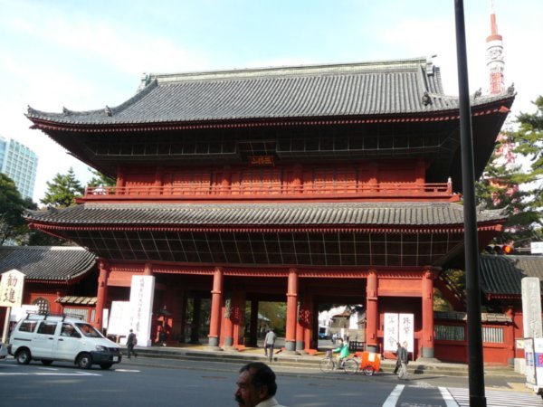 Zojoji Temple Entrance