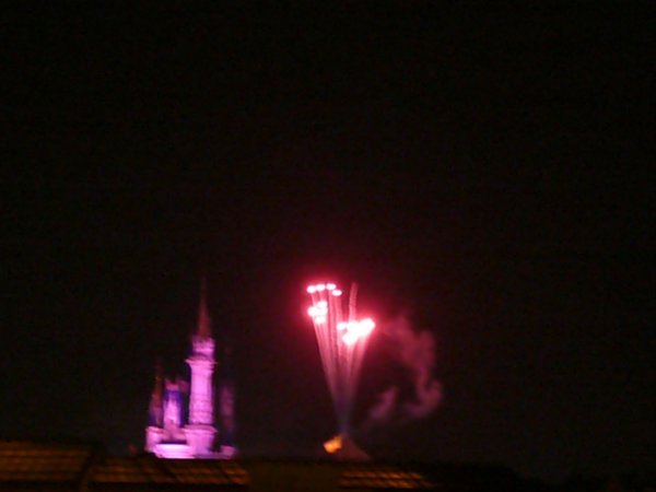 Fireworks over Castle
