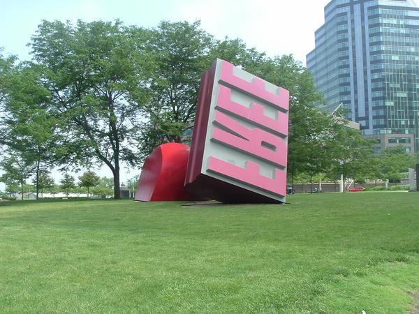 Downtown Cleveland - Worlds Largest Rubber Stamp