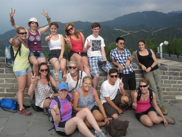 Group Photo on the Great Wall