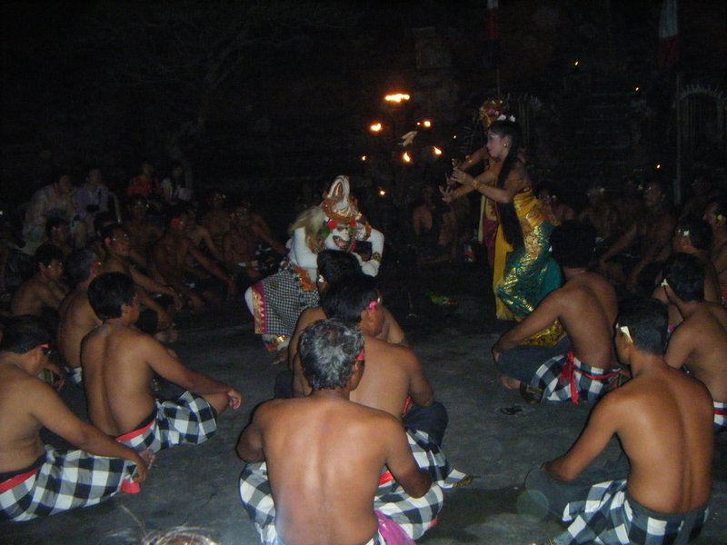 Traditional Kecak dance