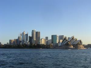 Sydney from the harbour.
