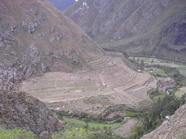 First Inca Ruins on the trail.