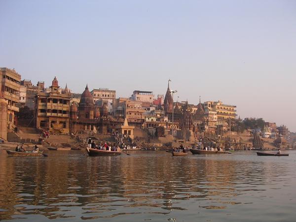 Varanasi from the Ganges