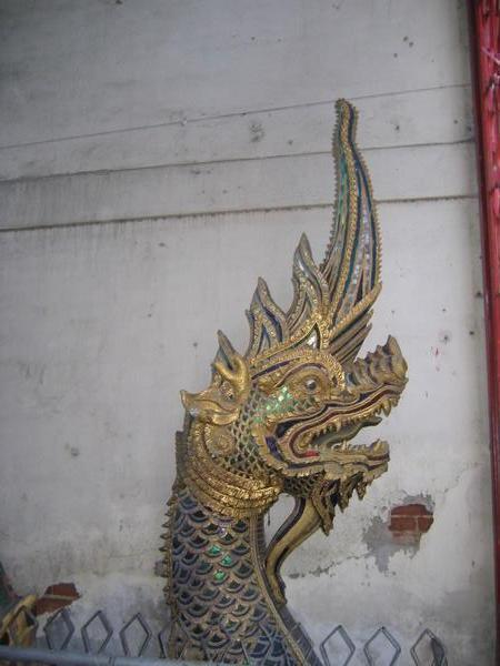 Dragon Head from one of the many Wats