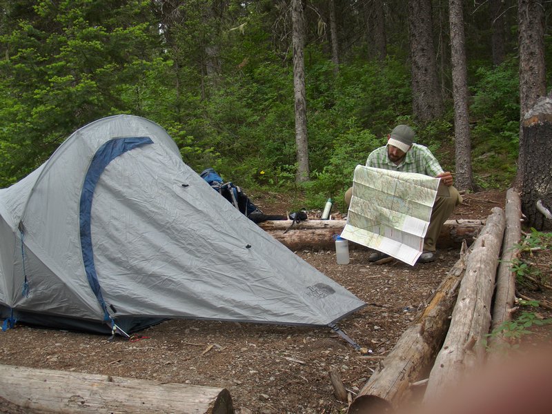 Tent site