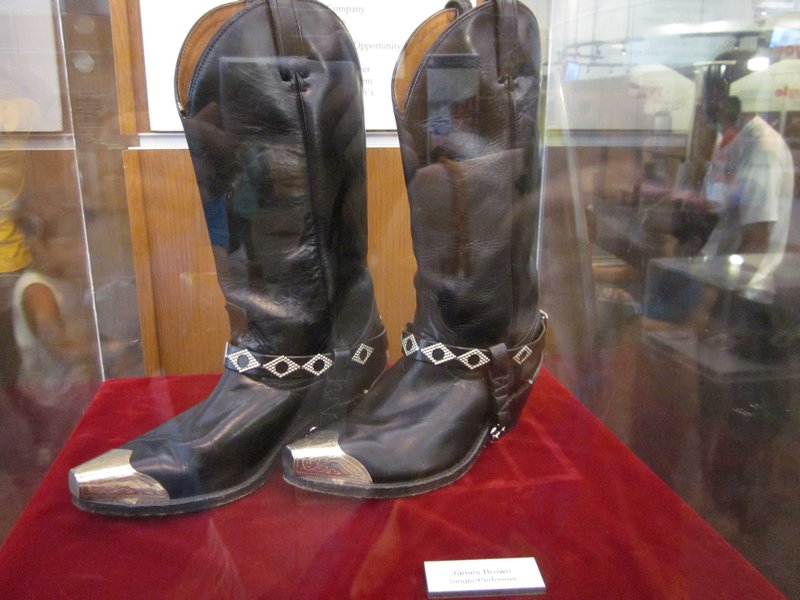 James Brown's boots