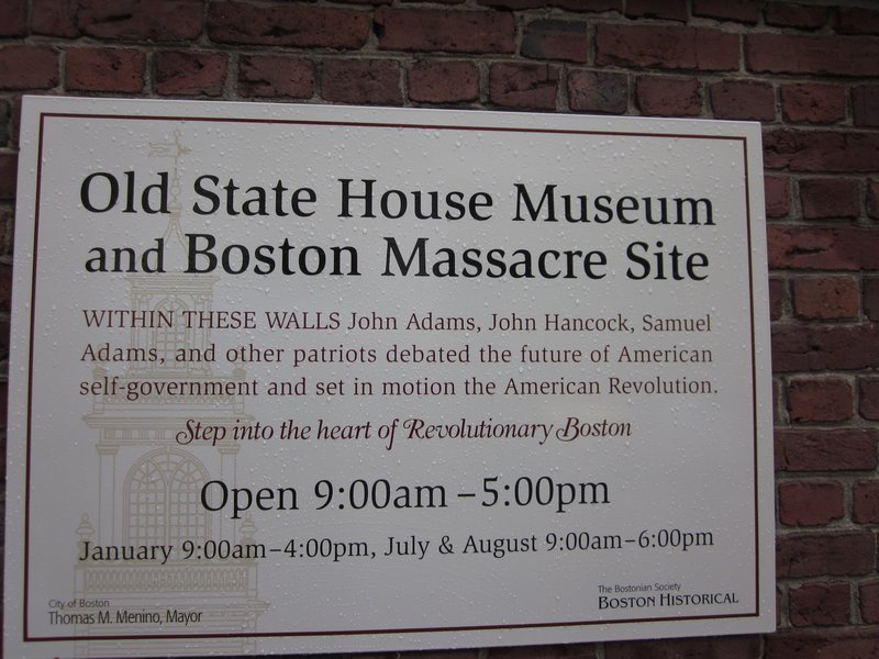 Site of Boston Massacre