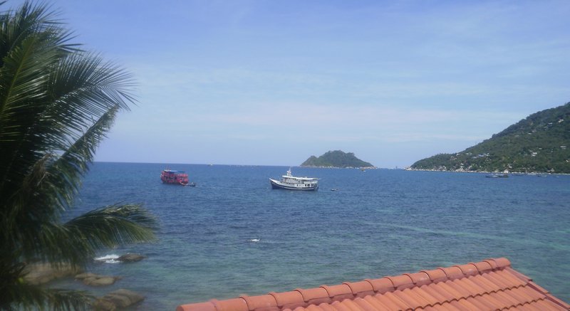 View from our terrace, Koh Tao