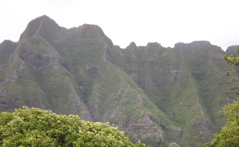 Rugged volcanic hills of Hawaii