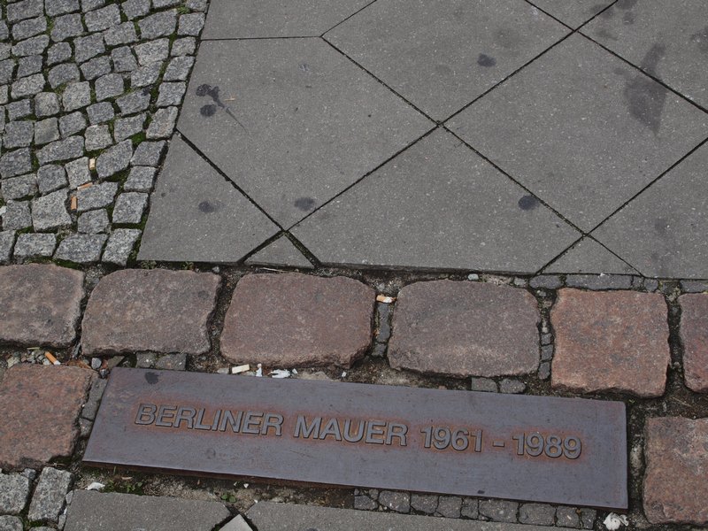 Former location of the Berlin Wall