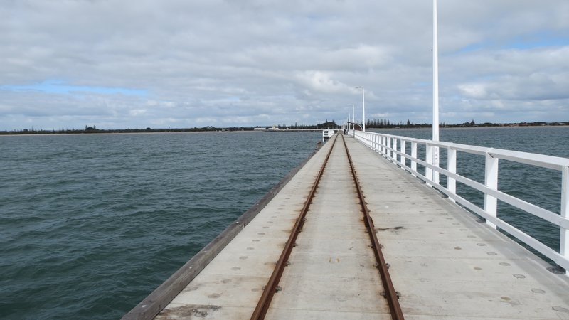 Another view of the VBusselton Jetty looking towards land
