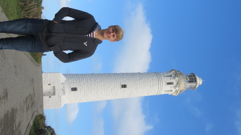 Michael at Cape Leeuwin Lighthouse 