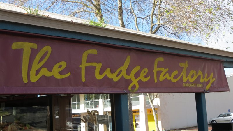 The Fudge Factory in downtown Margaret River