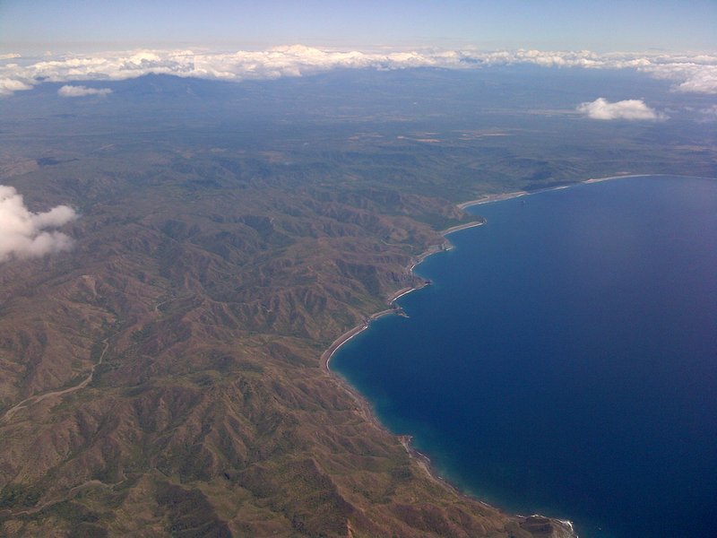 View from our American Airlines flight of Costa Rica