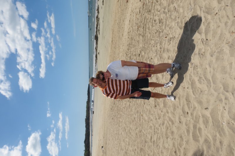 Cindy and I on Taramindo Beach