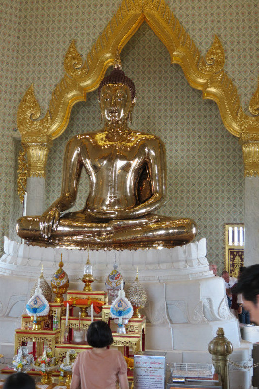Golden Buddha inside