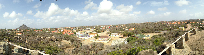 Ayo Rock Formations - Panoramic view from on top of the rocks