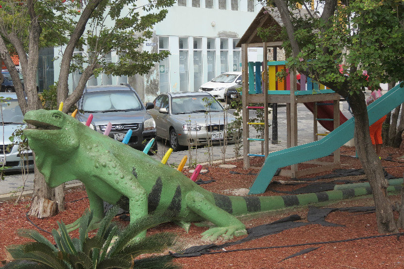 A playground in Willemstad, Curacao