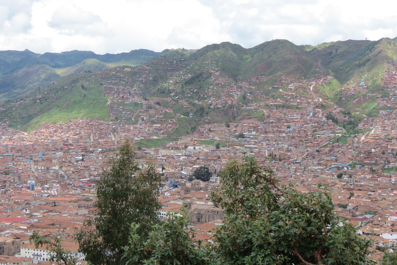 View of Cuzco from Saqsaywaman