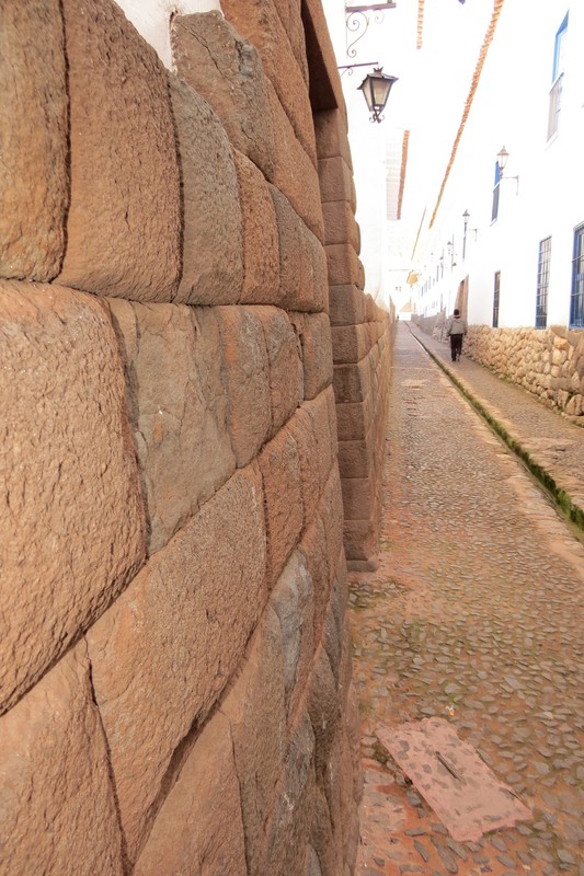 Inca wall construction in Cuzco