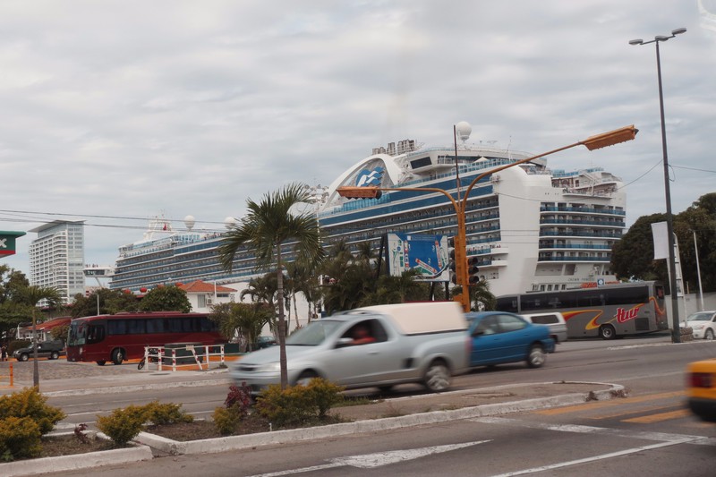 Princess Cruises at Port - Puerta Vallatra
