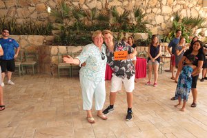 Cindy and Michael won the category of Most Original - Salsa and Salsa Tour - Santa Fe Ocean Suites