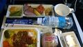 Dinner - ANA All Nippon flight