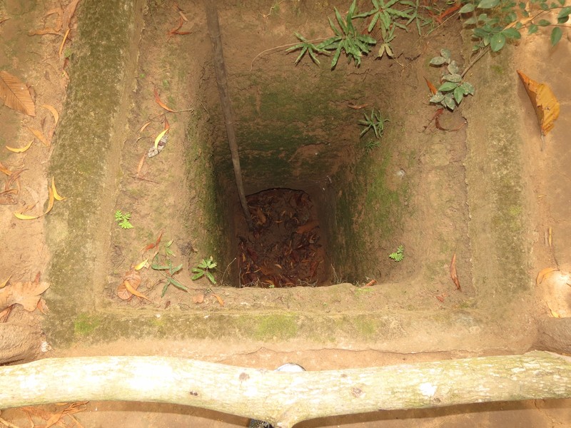An old entrance to the tunnels
